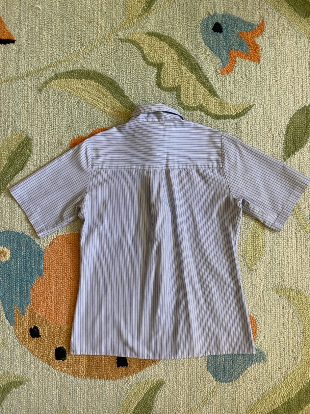 Y2K l Elbeco l Lot of 4 USPS Retail Clerk Striped Short Sleeve Shirts - Picture 7 of 16